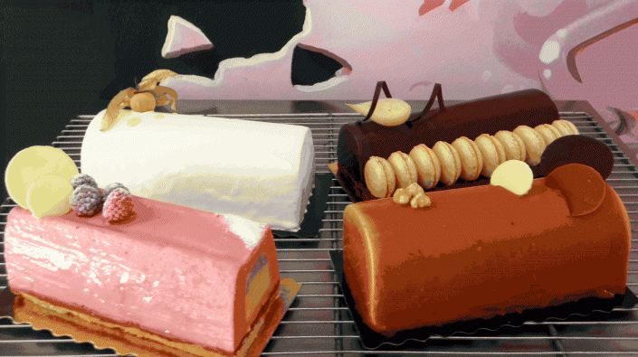 Bûche de Noël Maison Tenaud