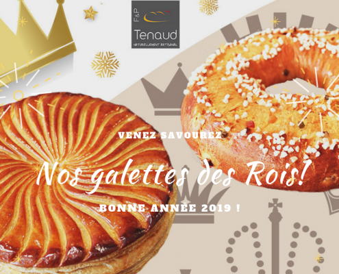 Galette des Rois Boulangerie Tenaud Artisan boulanger la Roche sur Yon